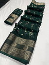Wow super flower special Dola Silk Non Catalog Printed Sarees Wholesale Price In Surat
